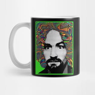 Charles Manson - Psychodelic (Charlie Don't Surf) Mug